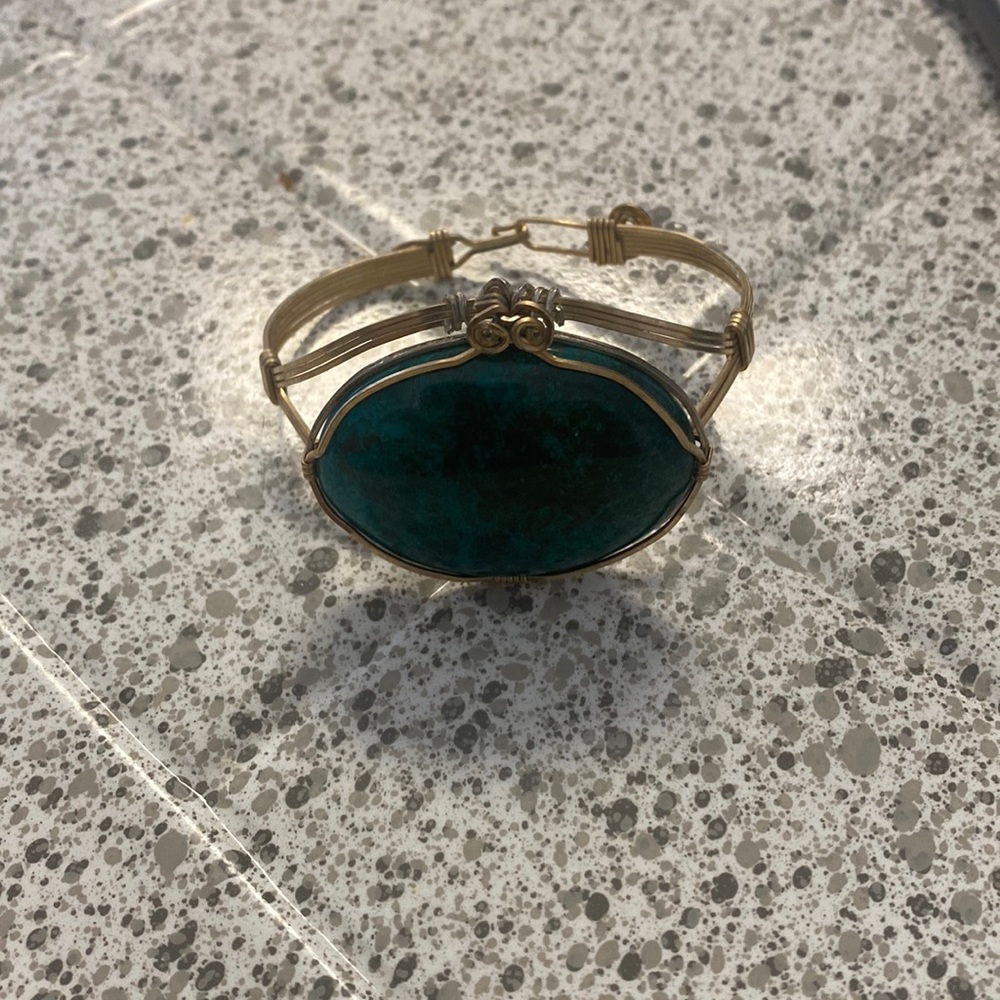 Wire work bracelet 14 kgf gold